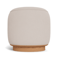 Santorini Round Footstool