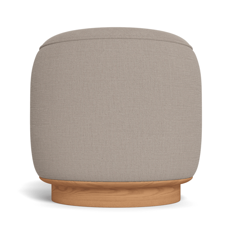 Santorini Round Footstool