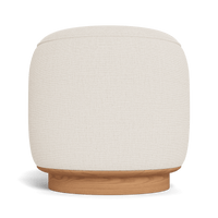 Santorini Round Footstool