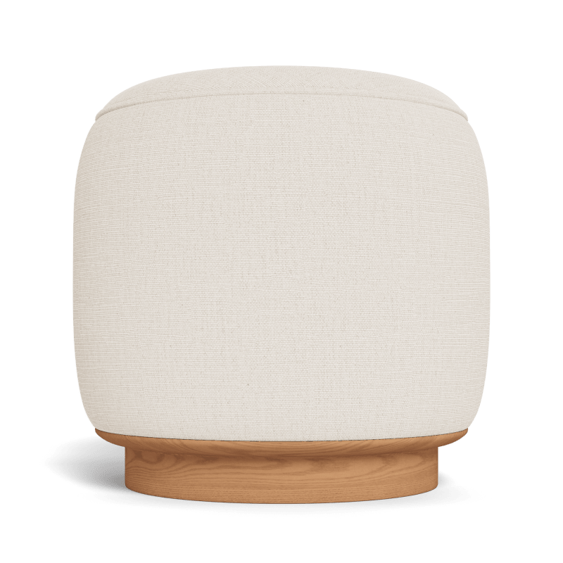 Santorini Round Footstool