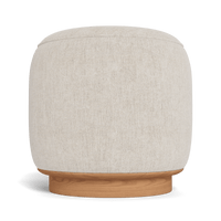 Santorini Round Footstool