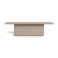 Santorini Slatted Rectangle Dining Table 108"