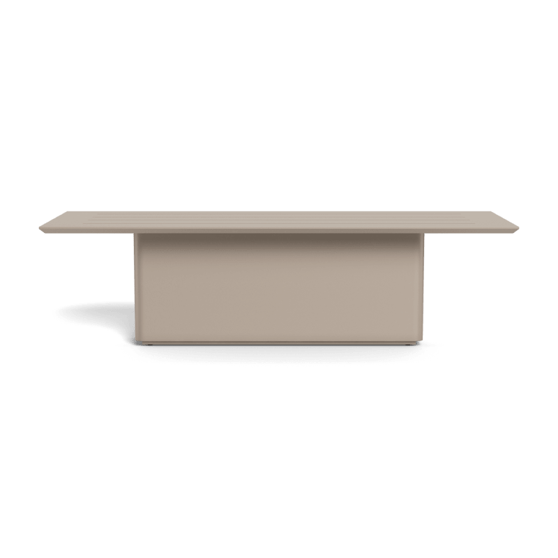 Santorini Slatted Rectangle Dining Table 108"