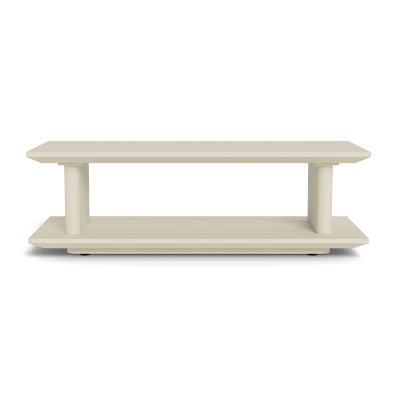 Santorini Slatted Rectangle Side Table