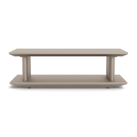 Santorini Slatted Rectangle Side Table
