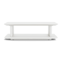 Santorini Slatted Rectangle Side Table