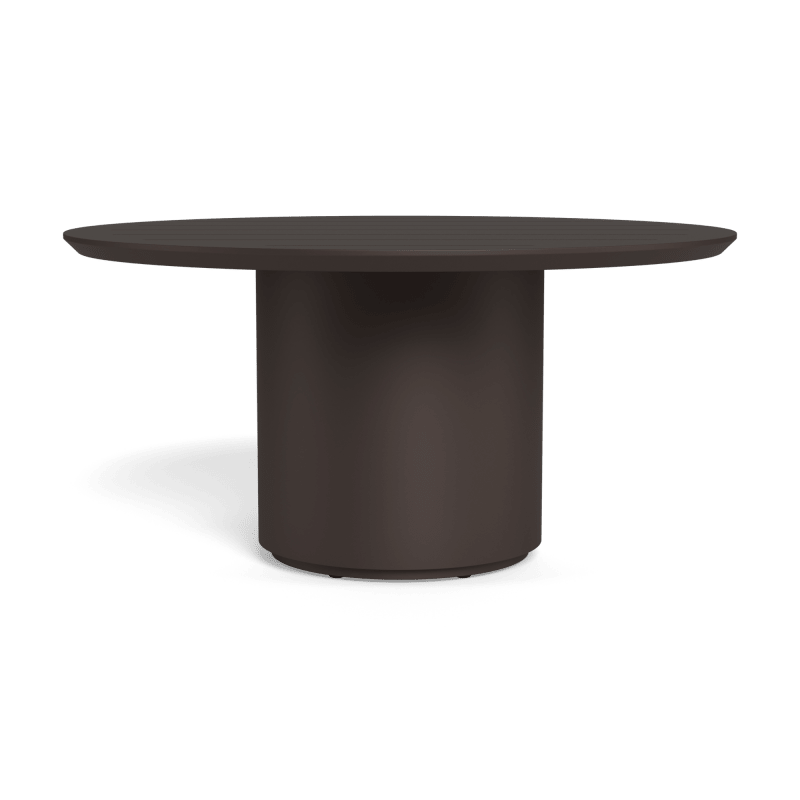 Santorini Slatted Round Dining Table 60"
