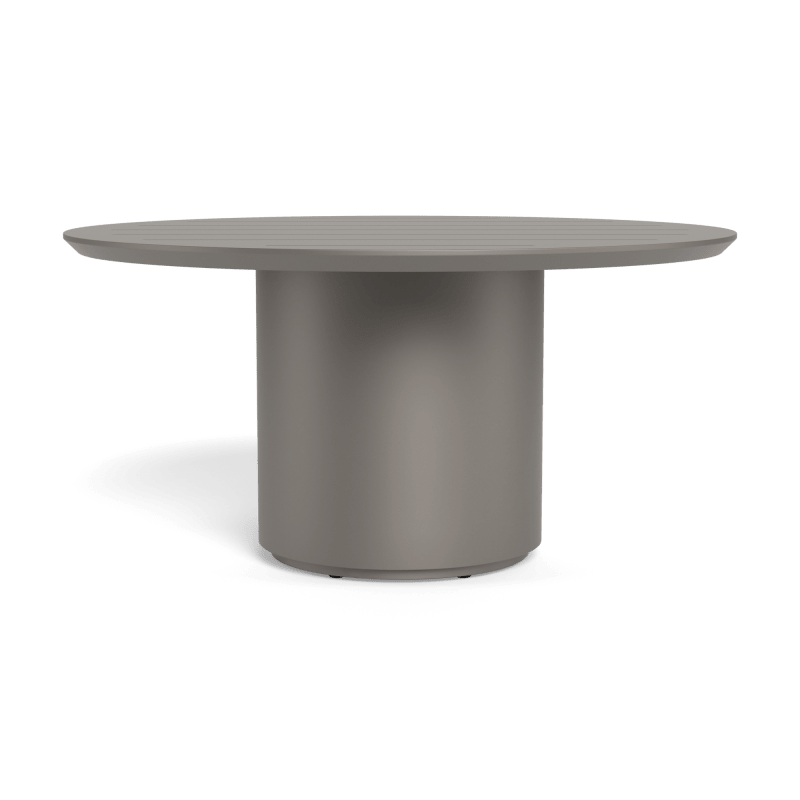 Santorini Slatted Round Dining Table 60"
