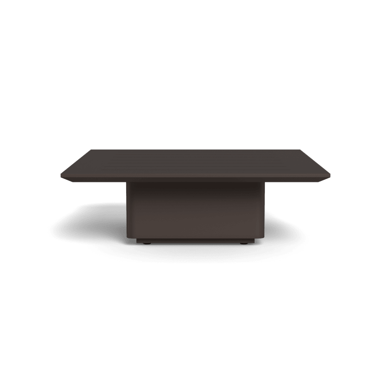 Santorini Slatted Square Side Table