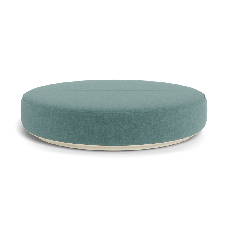 Santorini XL Round Ottoman