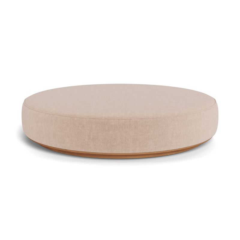 Santorini XL Round Ottoman