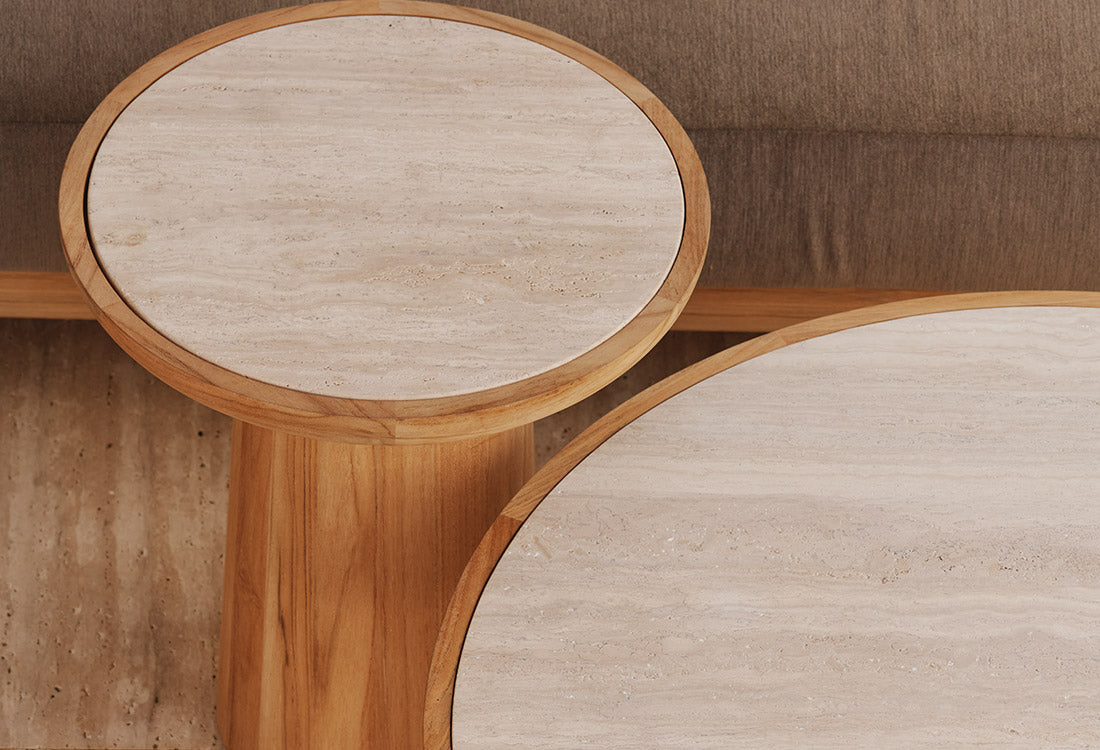 Nova Teak Round Dining Table 48