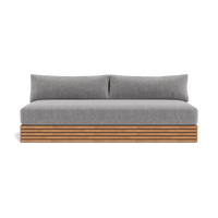 Tahiti 2 Seat Armless Sofa