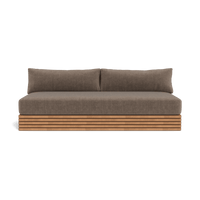 Tahiti 2 Seat Armless Sofa
