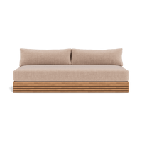 Tahiti 2 Seat Armless Sofa