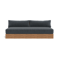 Tahiti 2 Seat Armless Sofa