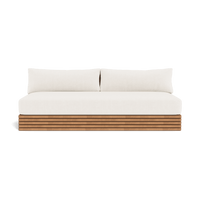 Tahiti 2 Seat Armless Sofa