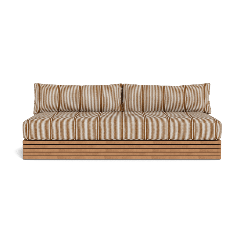 Tahiti 2 Seat Armless Sofa
