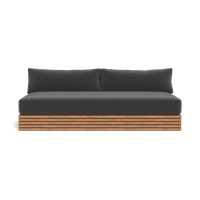 Tahiti 2 Seat Armless Sofa