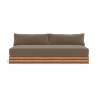 Tahiti 2 Seat Armless Sofa