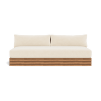 Tahiti 2 Seat Armless Sofa