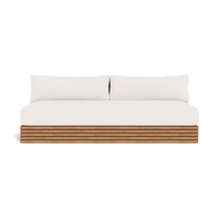 Tahiti 2 Seat Armless Sofa