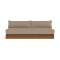 Tahiti 2 Seat Armless Sofa