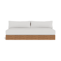 Tahiti 2 Seat Armless Sofa