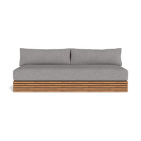 Tahiti 2 Seat Armless Sofa