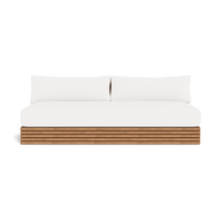 Tahiti 2 Seat Armless Sofa