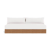 Tahiti 2 Seat Armless Sofa