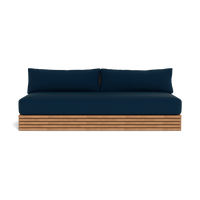 Tahiti 2 Seat Armless Sofa