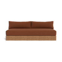 Tahiti 2 Seat Armless Sofa