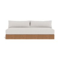 Tahiti 2 Seat Armless Sofa