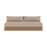 Tahiti 2 Seat Armless Sofa
