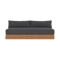 Tahiti 2 Seat Armless Sofa