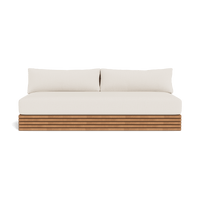 Tahiti 2 Seat Armless Sofa