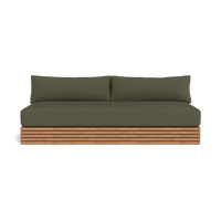 Tahiti 2 Seat Armless Sofa