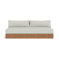 Tahiti 2 Seat Armless Sofa