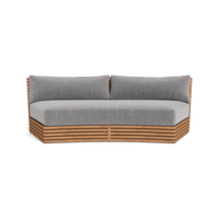 Tahiti Curved 2 Seat Sofa