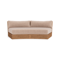 Tahiti Curved 2 Seat Sofa