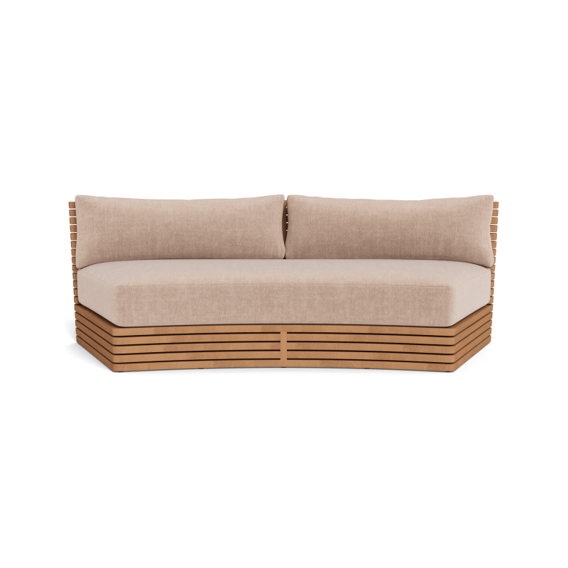 Tahiti Curved 2 Seat Sofa