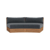 Tahiti Curved 2 Seat Sofa