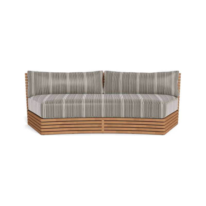 Tahiti Curved 2 Seat Sofa