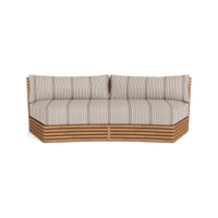 Tahiti Curved 2 Seat Sofa