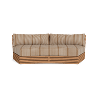 Tahiti Curved 2 Seat Sofa