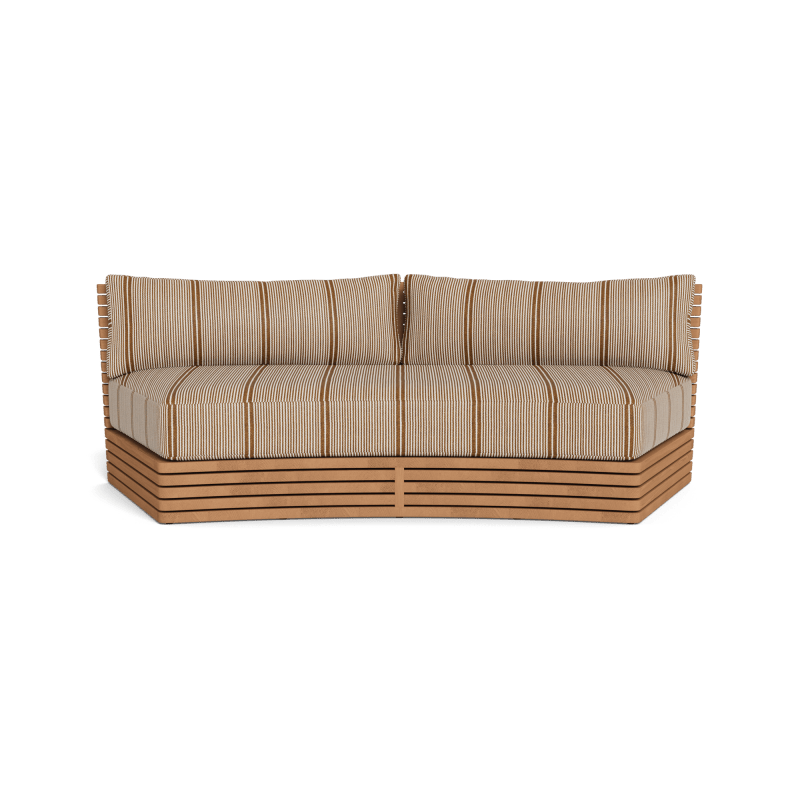 Tahiti Curved 2 Seat Sofa