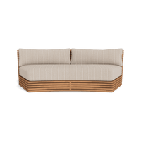 Tahiti Curved 2 Seat Sofa