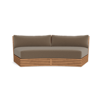 Tahiti Curved 2 Seat Sofa