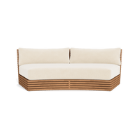 Tahiti Curved 2 Seat Sofa